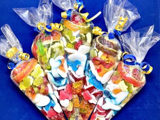 Jelly sweet party cone bags