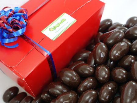 Dark chocolate brazils gift box