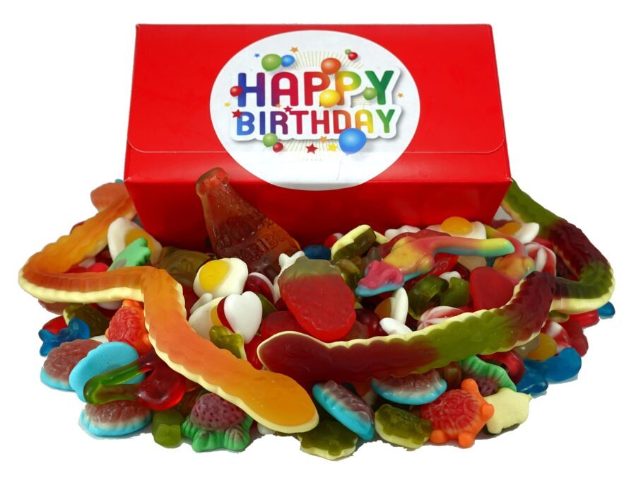 Happy Birthday Jelly sweet 1 kilo gift box