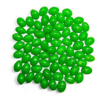 Green jelly beans