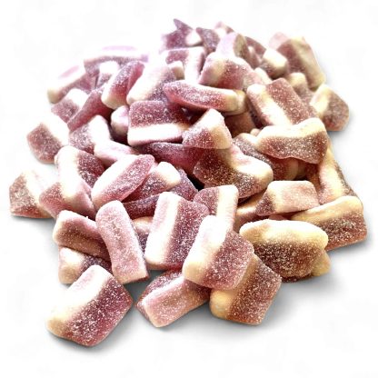 Fizzy cherry sweets